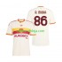 Camisola AS Roma Rodrigo Mora 86 Homem Equipamento Segundo 2026-2027 Manga Curta